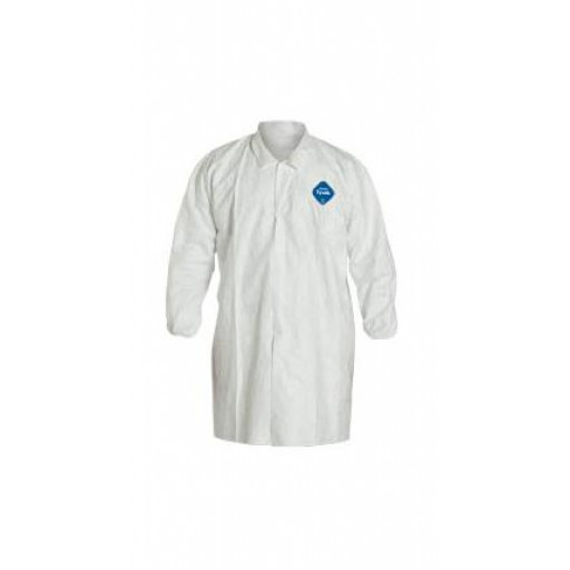 DUPONT TY211S WH LAB COAT