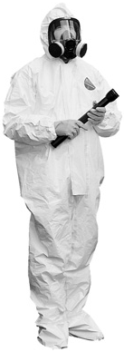 Dupont Tychem SL worker disposable Coveralls