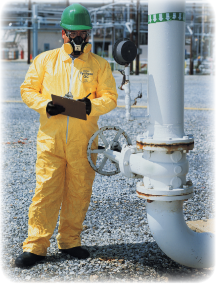 Dupont Tychem QC Worker Coveralls