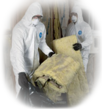 Tyvek Coveralls Clean up